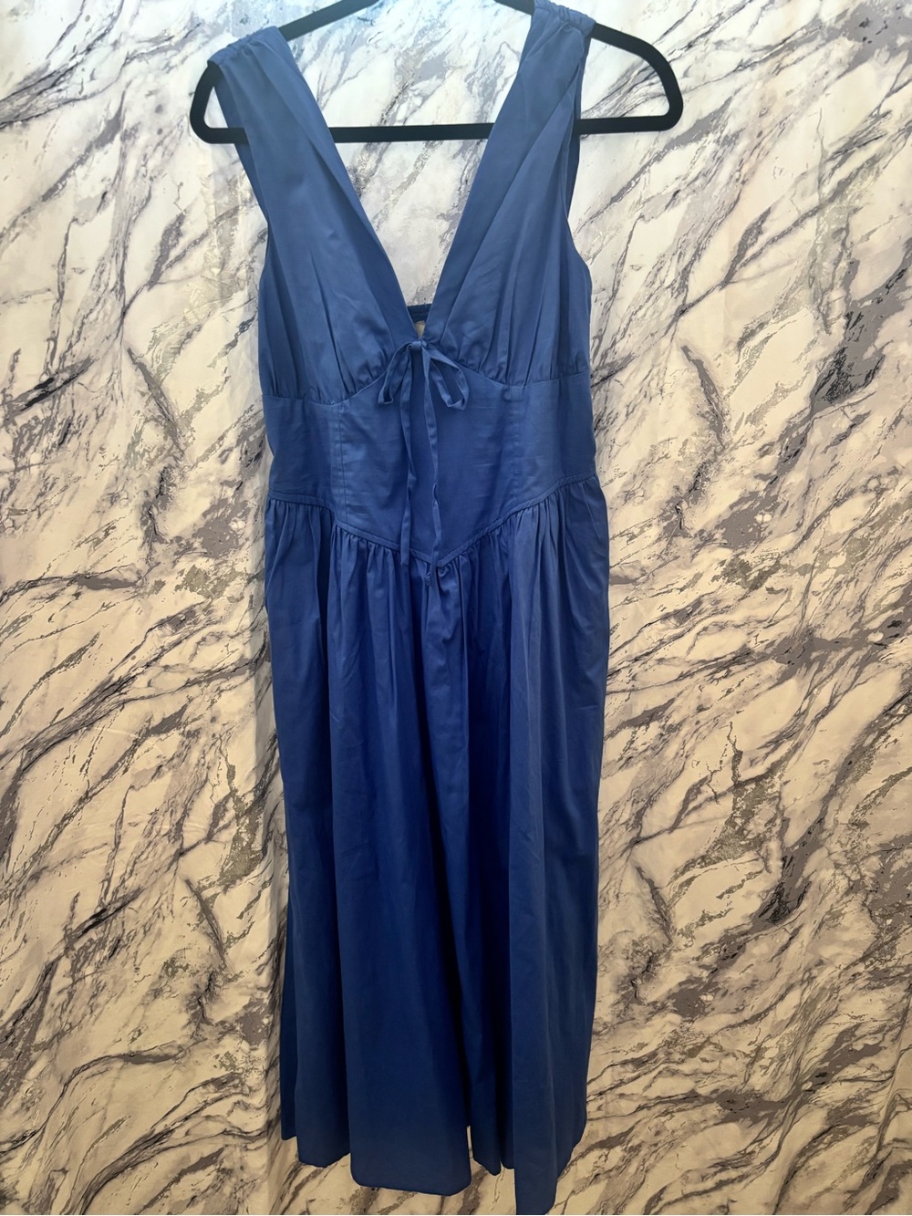 Band of the Free Maxi Dress in Blue Size Medium NWT